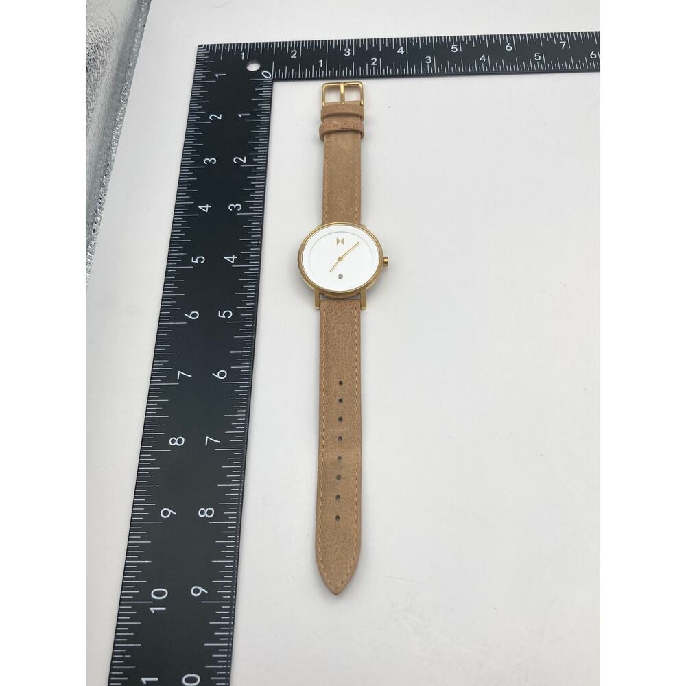 MVMT Women's Signature Minimalist Watch 34mm - New Battery WR 5ATM Adjustable - Picture 11 of 13
